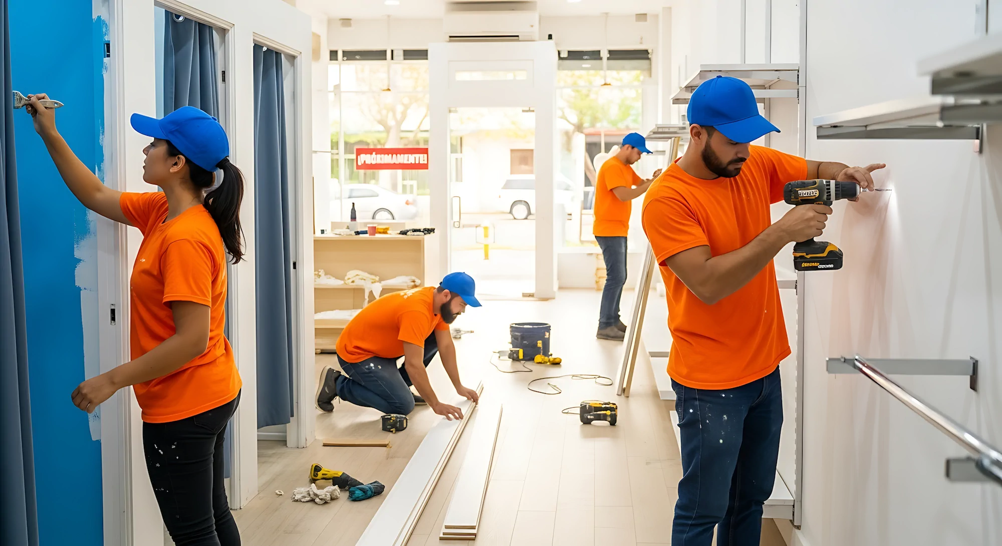 Remodelación de oficinas y locales comerciales