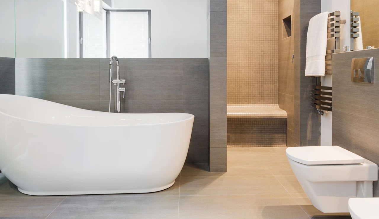Remodelación de baño de lujo